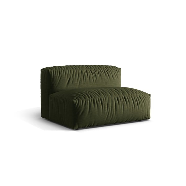 Zielony moduł sofy (moduł środkowy) Martina – Micadoni Home-image-1