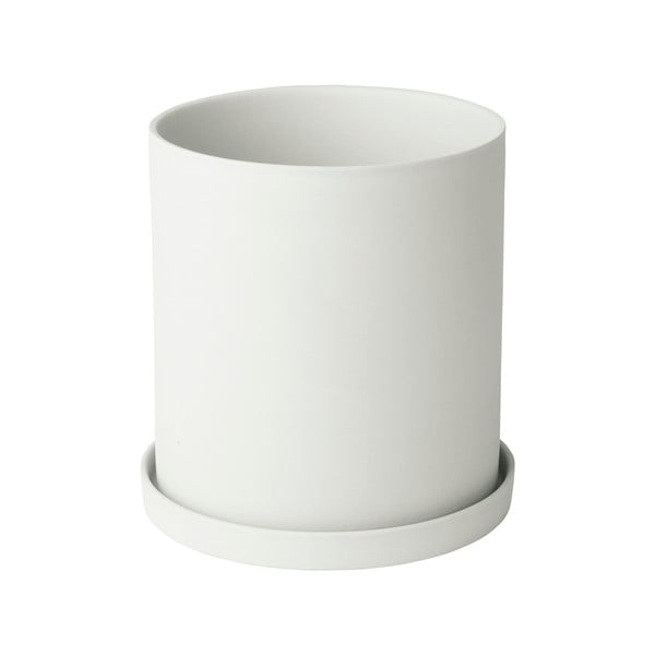 Biała porcelanowa doniczka Blomus Nona
