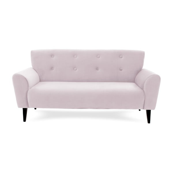 Jasnofioletowa sofa Vivonita Kiara, 195 cm
