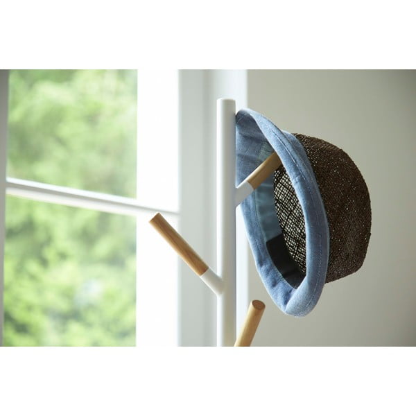 Biały wieszak YAMAZAKI Plain Pole Hanger-image-3