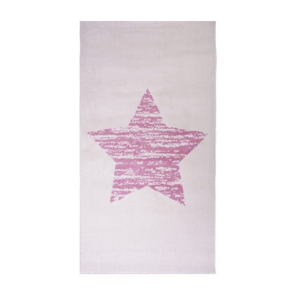Różowy dywan dziecięcy Nattiot Lucero, 80x150 cm