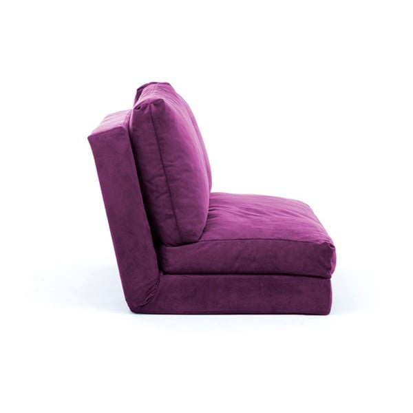 Fioletowa rozkładana sofa 120 cm Taida – Balcab Home-image-1