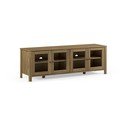 Szafka pod TV z litego drewna sosnowego w naturalnym kolorze 150x50x40 cm Alessandra – Marckeric