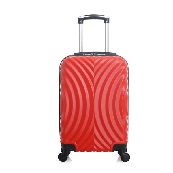 Czerwona walizka na kółkach Hero Lagos, 31 l