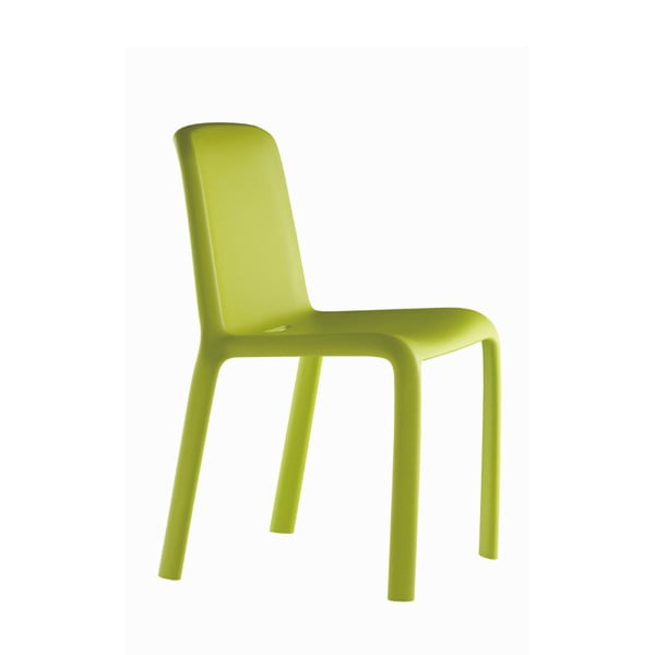 Zielone krzesło Pedrali Snow