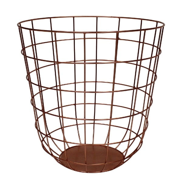 Metalowy koszyk Netz Copper, 30 cm
