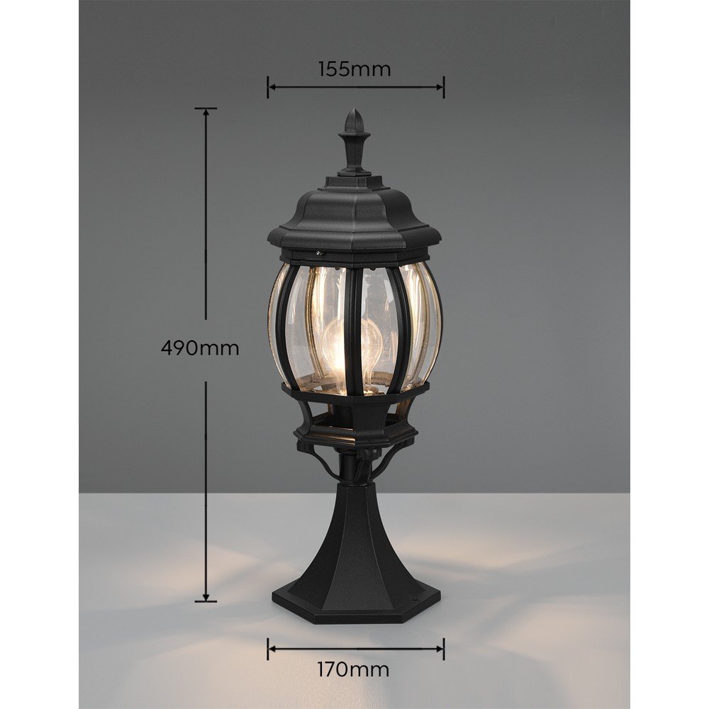Lampa zewnętrzna (wysokość 49 cm) Elvo – Trio (zdjęcie 3)