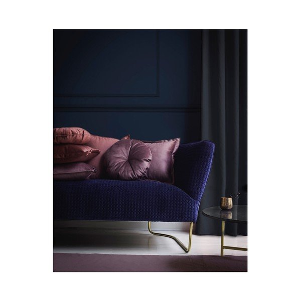 Brązowo-czerwona poduszka z mikrowłókna Surdic Redondo, ø 45 cm-image-1