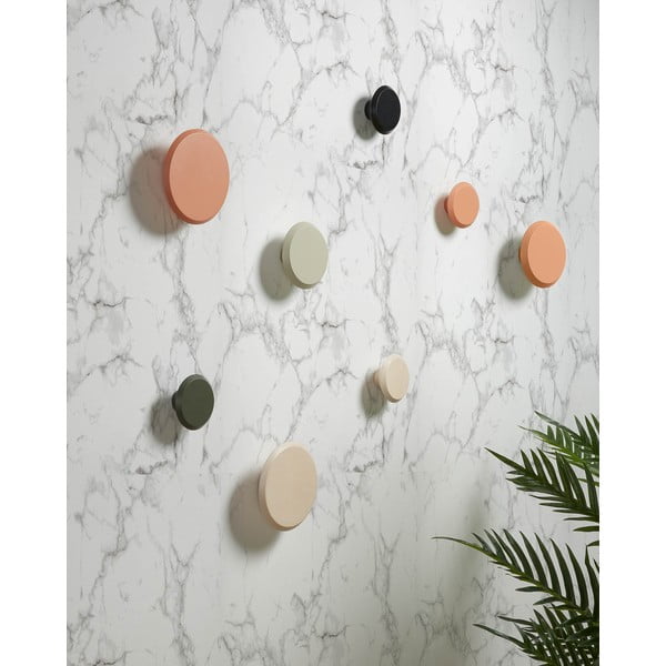 Szarozielone ścienne drewniane haczyki zestaw 3 szt. Nadua – Kave Home-image-2