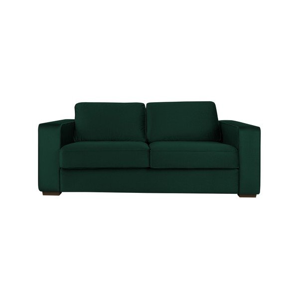 Ciemnozielona sofa 3-osobowa Cosmopolitan Design Denver-image-1