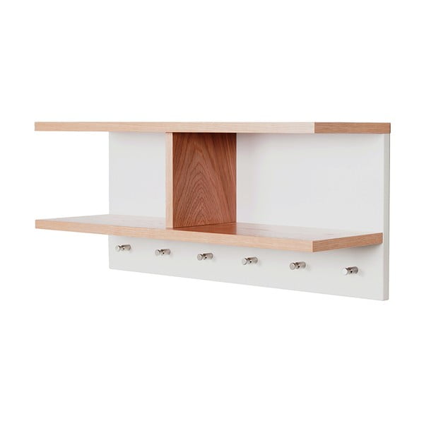 Półka ścienna z haczykami Woodman Northgate-image-3