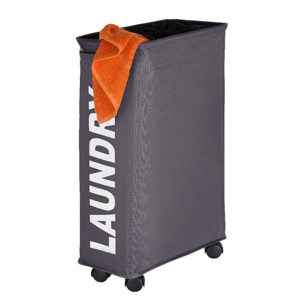 Szary kosz na pranie Wenko Corno, 44,4 l-image-2