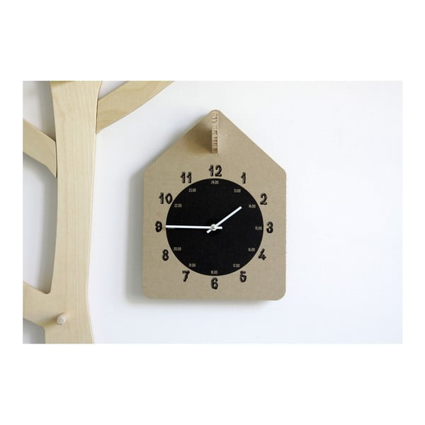 Brązowy zegar Unlimited Design For Children