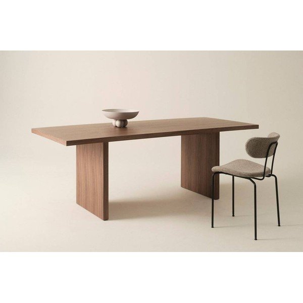 Stół w dekorze orzecha 90x210 cm Aspelund – Jotex-image-1