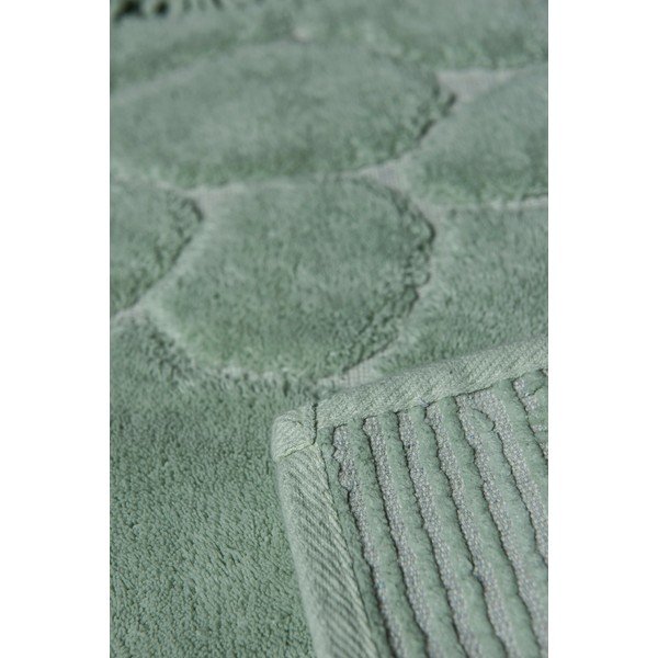 Jasnozielone dywaniki łazienkowe zestaw 2 szt. 100x60 cm Stone – Foutastic-image-1