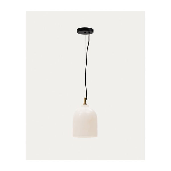 Lampa wisząca w kolorze kości słoniowej ø 15 cm Shenli – Kave Home-image-4