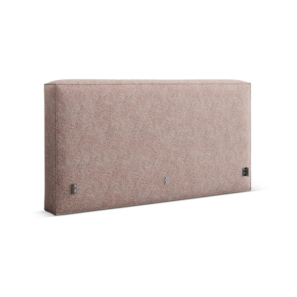 Jasnoróżowy tapicerowany zagłówek 209x100 cm Olivia – Micadoni 