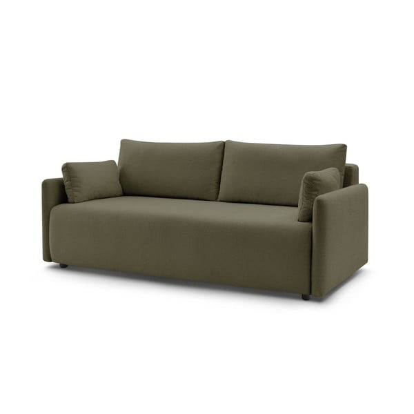 Zielona rozkładana sofa 211 cm Marcel – Bobochic Paris-image-3