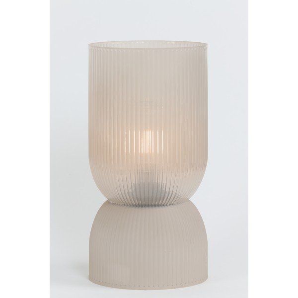Jasnoszara lampa stołowa (wysokość 27,5 cm) Phoebe – Light & Living-image-1