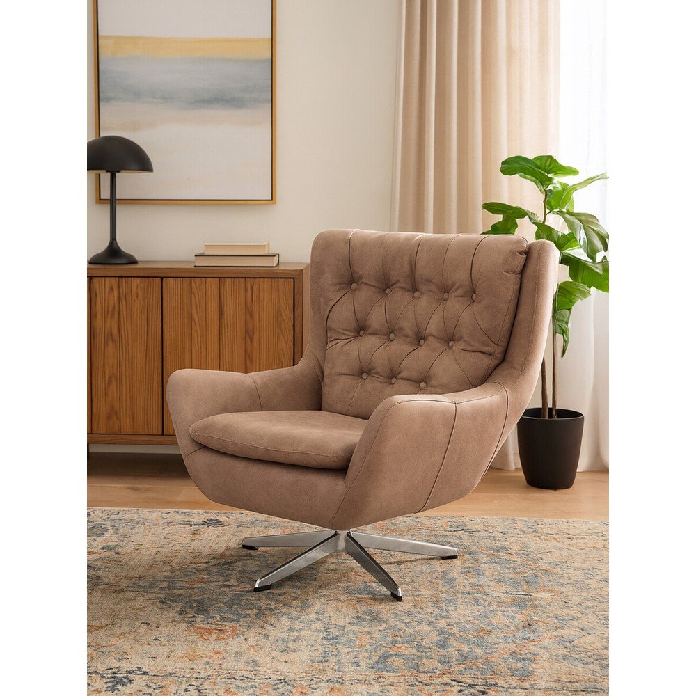 Brązowy fotel Harold – Premier Housewares (zdjęcie 4)