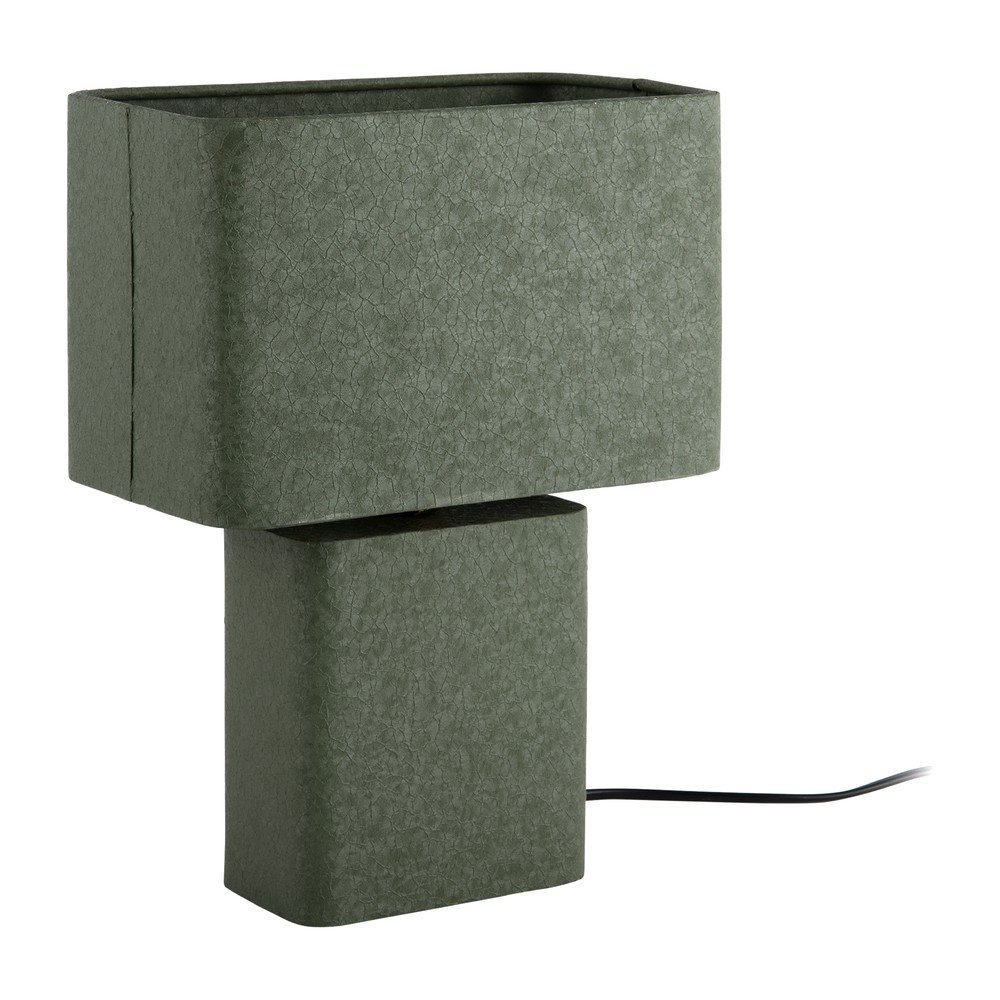 Zielona metalowa lampa stołowa (wysokość 33 cm) Boaz Recto – Leitmotiv