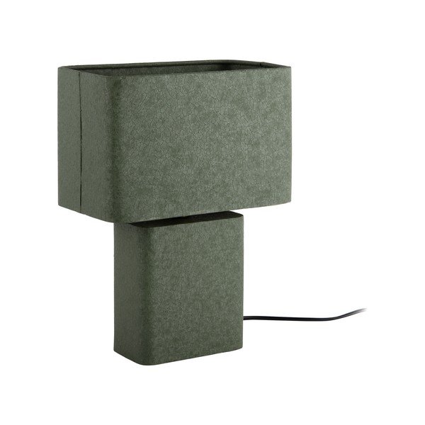 Zielona metalowa lampa stołowa (wysokość 33 cm) Boaz Recto – Leitmotiv