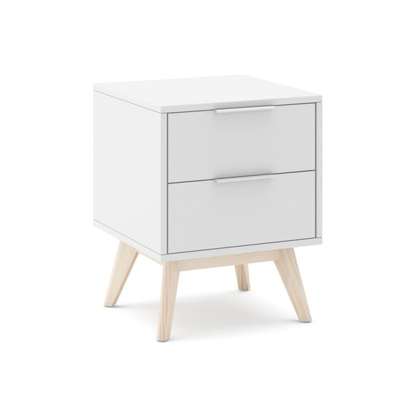 Biała szafka nocna Campus – Marckeric-image-2