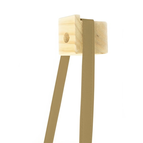 Doniczka wisząca z drewna jodłowego Surdic Colgante, 17x62 cm-image-1