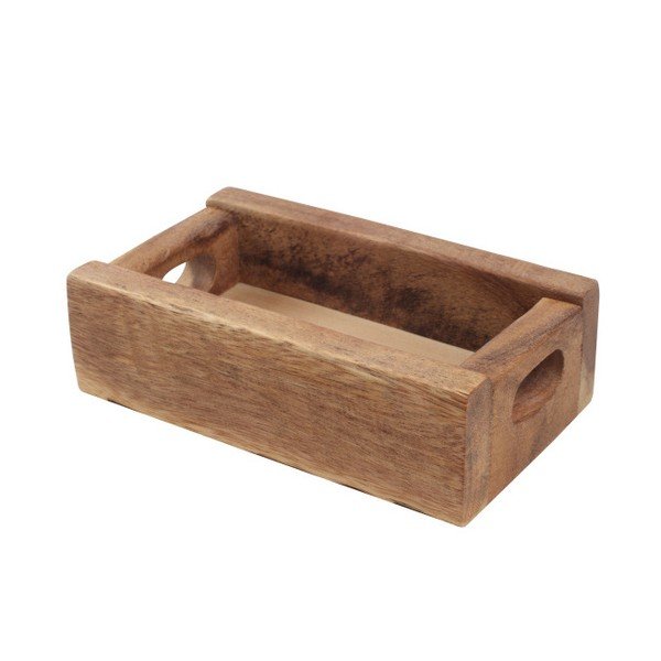 Pojemnik na solniczkę i pieprzniczkę z drewna akacjowego T&G Woodware Nordic Natural