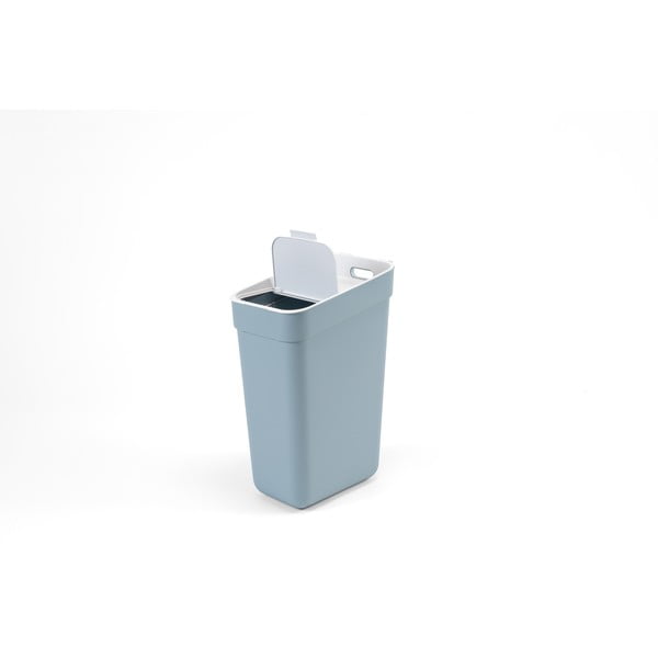 Jasnoniebieski kosz na śmieci do segregacji odpadów z plastiku z recyklingu 30 l Ready To Collect – Curver-image-4