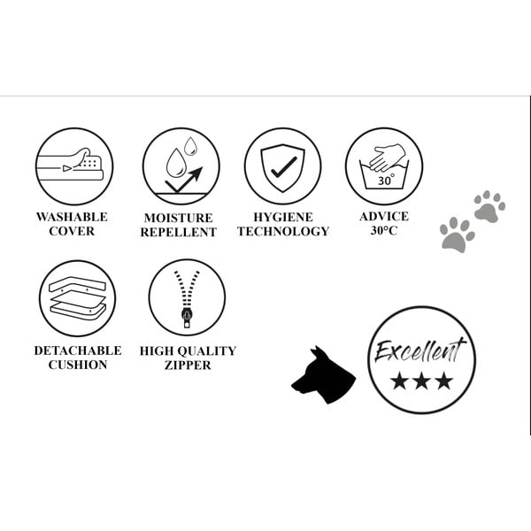 Ciemnoszara narzuta na kanapę 90x80 cm – Madison-image-4