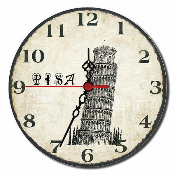 Zegar ścienny Pisa, 30 cm