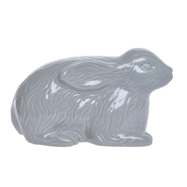 Szary zajączek ceramiczny Ewax Fuzzy Rabbit