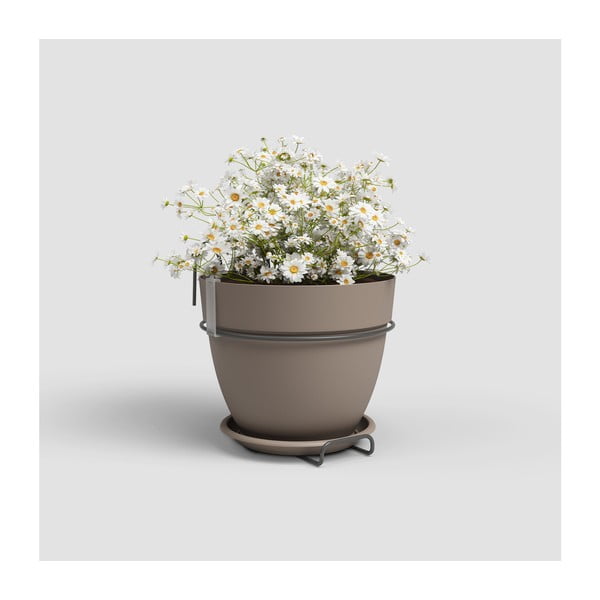 Wisząca doniczka z plastiku z recyklingu ø 20 cm Capri – Artevasi-image-1