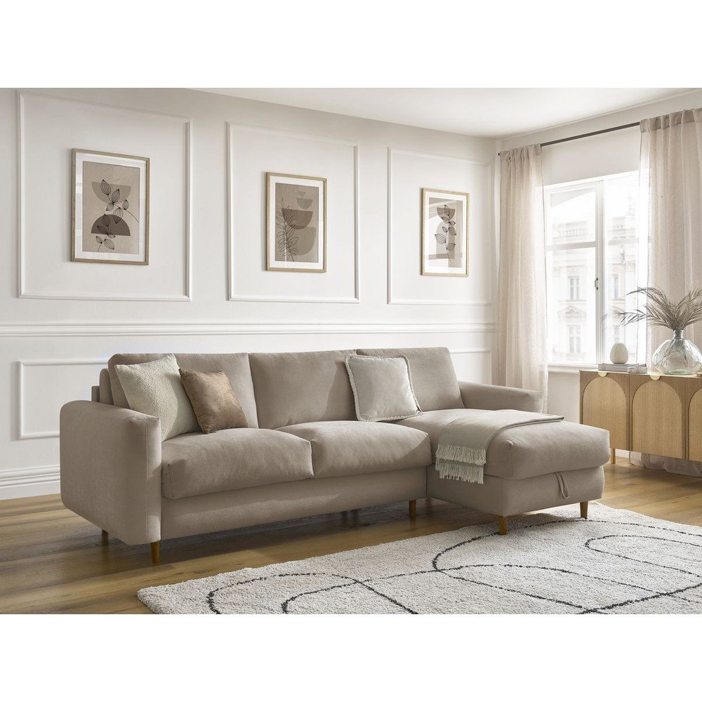 Szarobrązowy narożnik Cocoone – Bobochic Paris (zdjęcie 5)