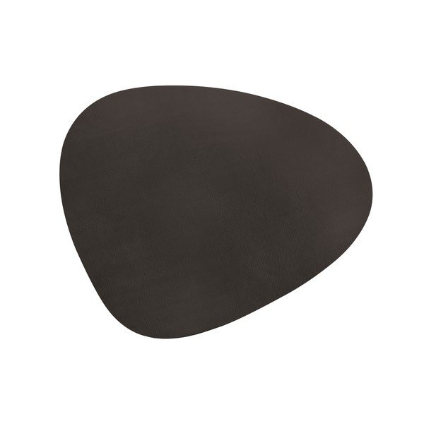 Ciemnoszara skóra na podłogę 92x108 cm Curve XXXL Bull – LIND DNA