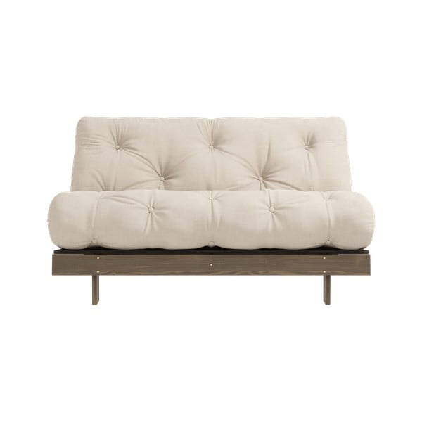 Beżowokremowa rozkładana sofa 140 cm Roots – Karup Design-image-3