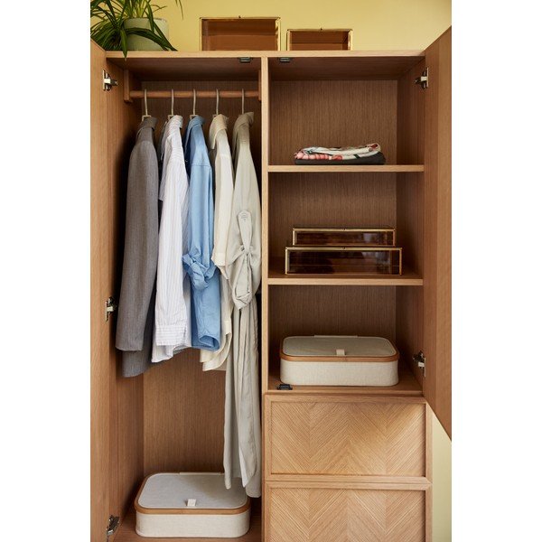 Ceramiczne ręcznie wykonane osłonki na doniczki zestaw 2 szt. ø 19 cm Split – Hübsch-image-4