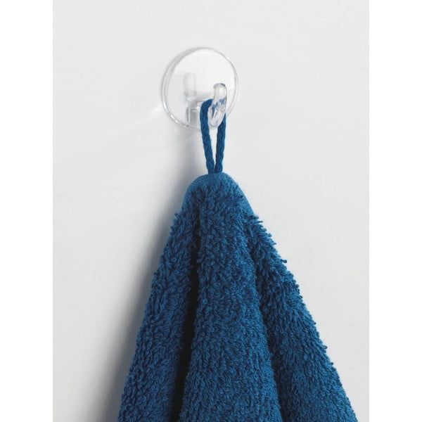 Zestaw 3 przezroczystych samoprzyczepnych haczyków Wenko Round-image-1