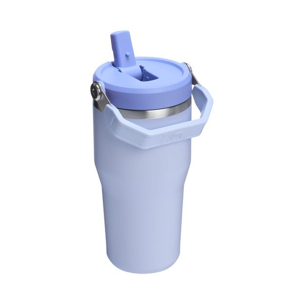Fioletowy termos ze stali nierdzewnej 600 ml IceFlow™ Flip Straw 2.0 Tumbler Dew Drop – Stanley-image-2
