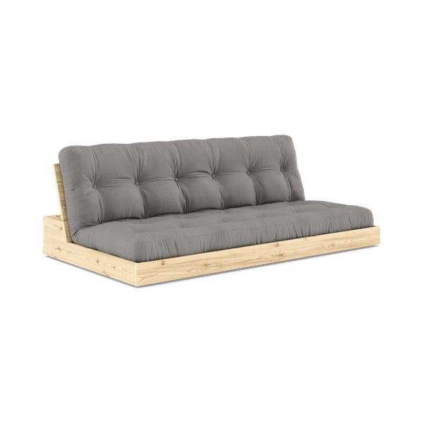 Szara rozkładana sofa 196 cm Base – Karup Design