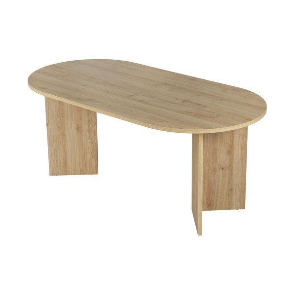 Stół w dekorze dębu 89,5x180 cm Sablin – Kalune Design-image-1