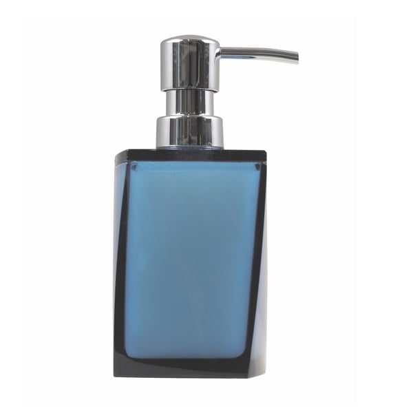 Dozownik do mydła Transparent Petrol Blue