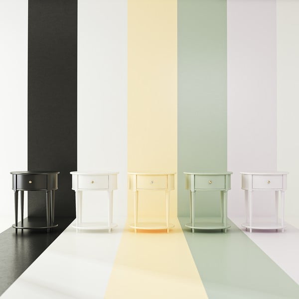 Lawendowa szafka nocna Aurora – Støraa-image-1