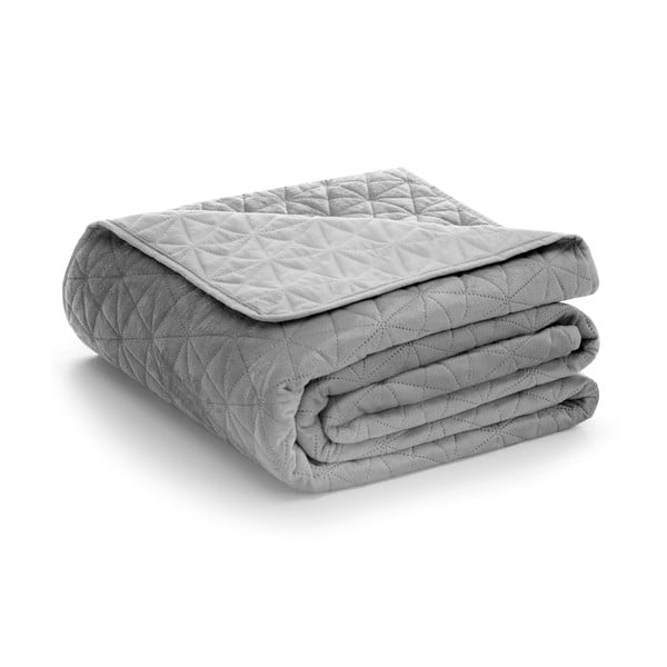 Jasnoszara narzuta AmeliaHome Laila Silver, 260x240 cm