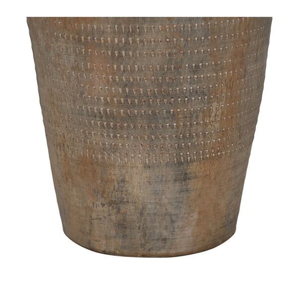 Brązowy ceramiczny wysoki wazon (wysokość 49 cm) Antigo – Ixia-image-2