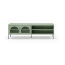 Miętowa szafka pod TV 160x50 cm Diora – Marckeric