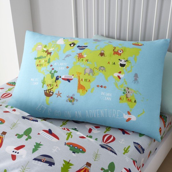 Dziecięca pościel z motywem zwierząt Catherine Lansfield, 135x200 cm-image-1