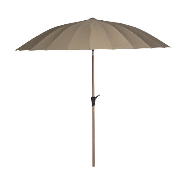 Zielony/beżowy parasol ogrodowy ø 280 cm Monica – WOOOD