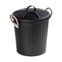 Czarny kosz Wenko Gara Matt, obj. 6 l